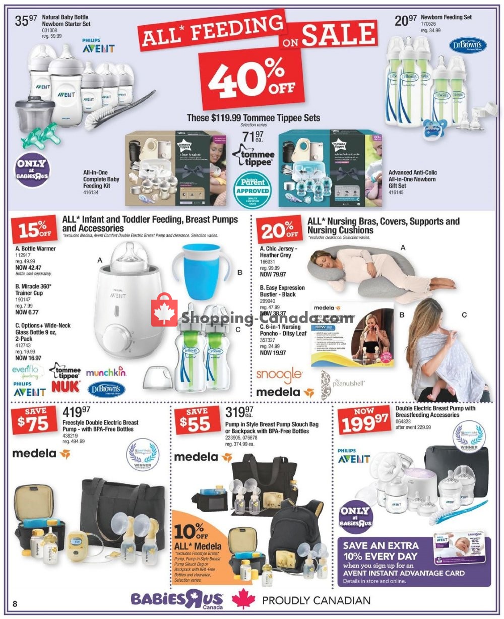 Toys R Us / Babies R Us flyer from Thursday September 5, 2019 to Wednesday September 18, 2019 - page 8