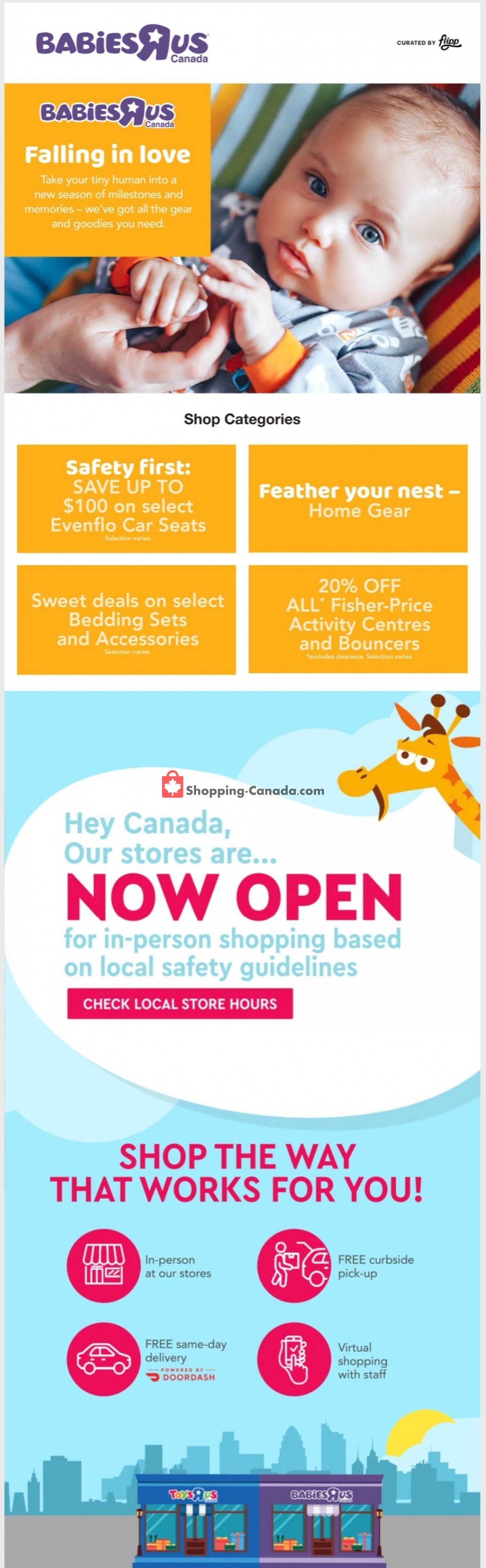 Toys R Us / Babies R Us flyer from Thursday October 7, 2021 to Wednesday October 13, 2021 - page 1