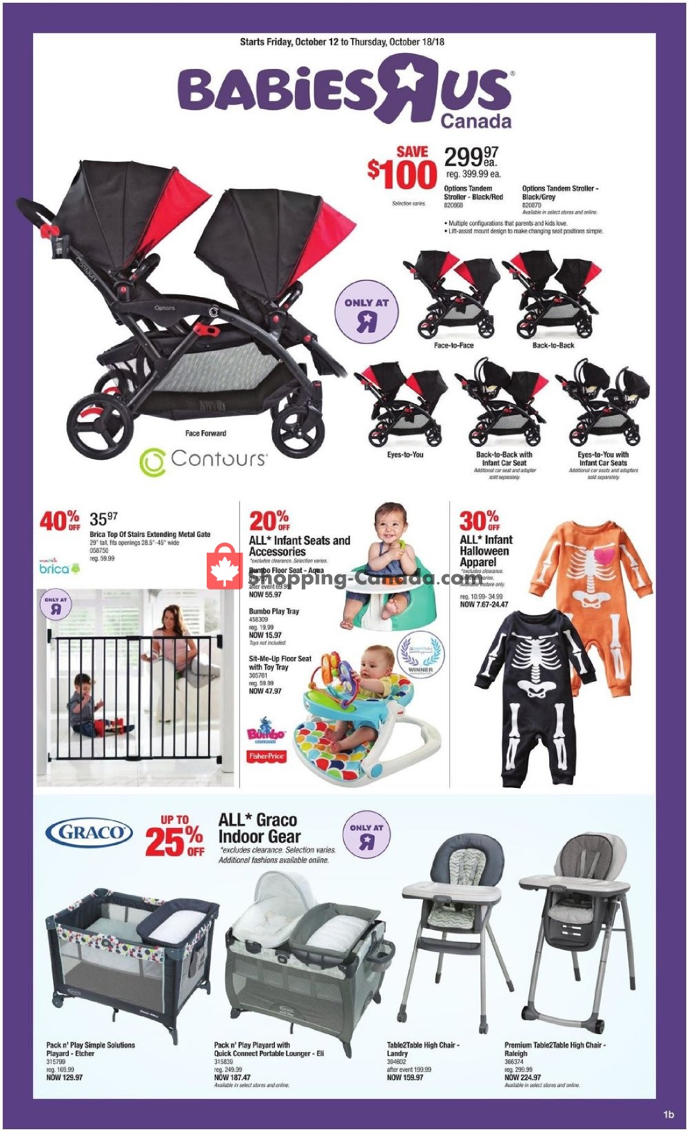Toys R Us / Babies R Us flyer from Friday October 12, 2018 to Thursday October 18, 2018 - page 3