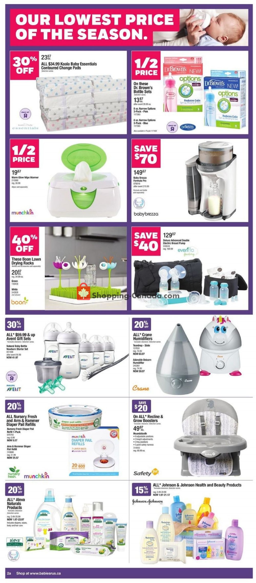 Toys R Us / Babies R Us flyer from Friday October 19, 2018 to Thursday October 25, 2018 - page 2