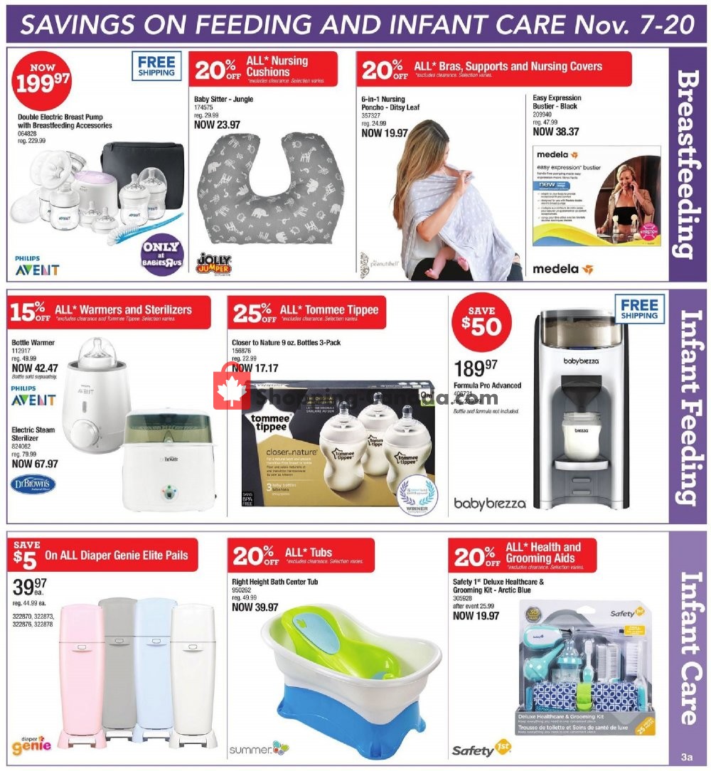 Toys R Us / Babies R Us flyer from Thursday November 7, 2019 to Wednesday November 20, 2019 - page 3