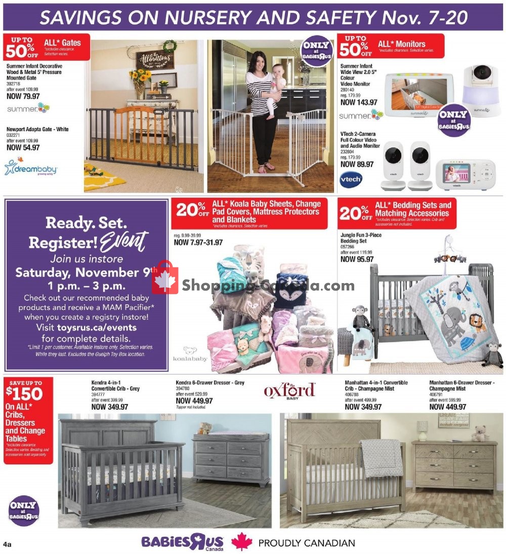 Toys R Us / Babies R Us flyer from Thursday November 7, 2019 to Wednesday November 20, 2019 - page 4