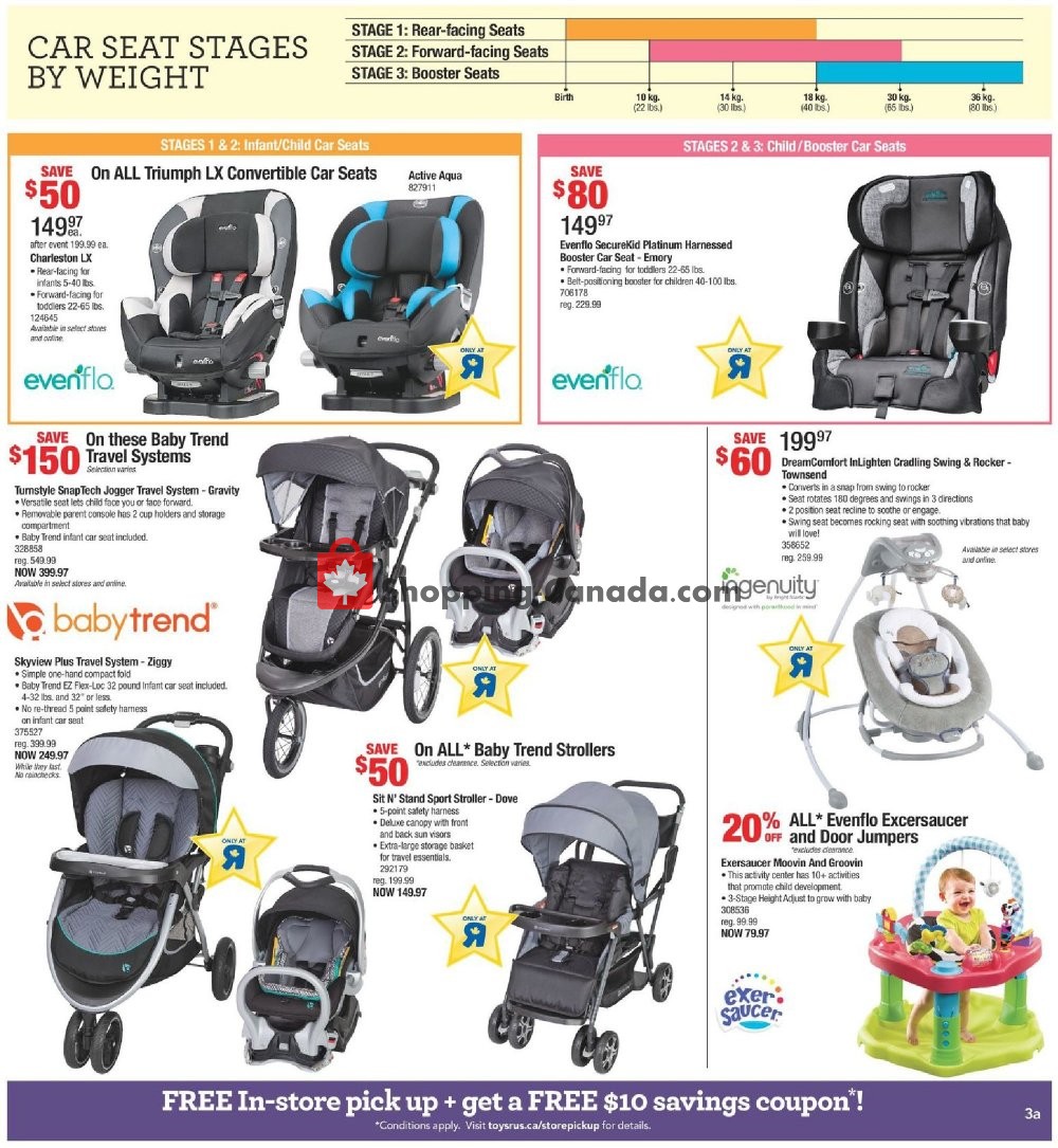 Toys R Us / Babies R Us flyer from Friday March 8, 2019 to Thursday March 21, 2019 - page 3