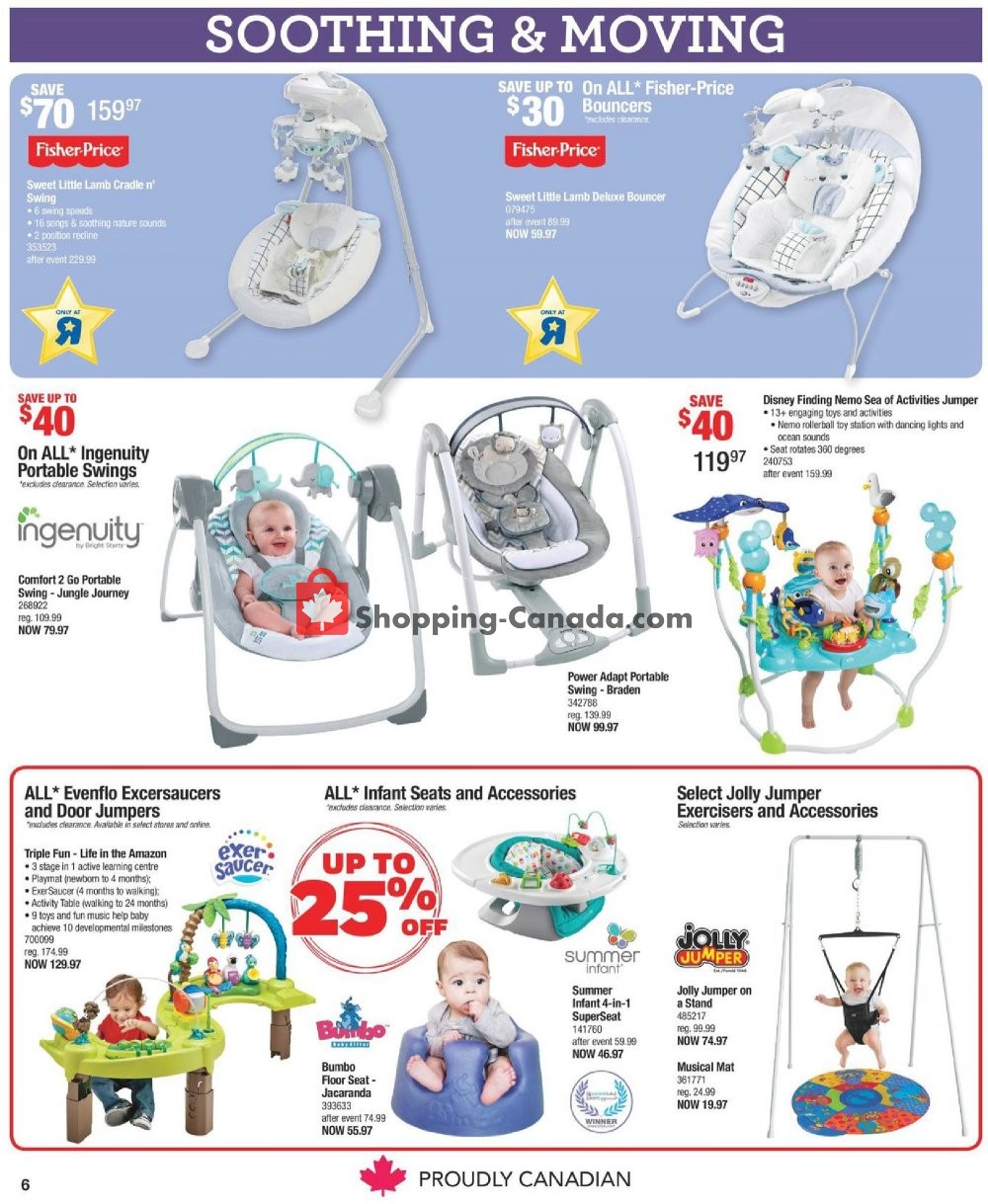 Toys R Us / Babies R Us flyer from Friday January 4, 2019 to Thursday January 17, 2019 - page 6