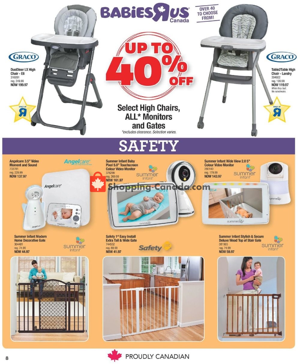 Toys R Us / Babies R Us flyer from Friday January 4, 2019 to Thursday January 17, 2019 - page 8