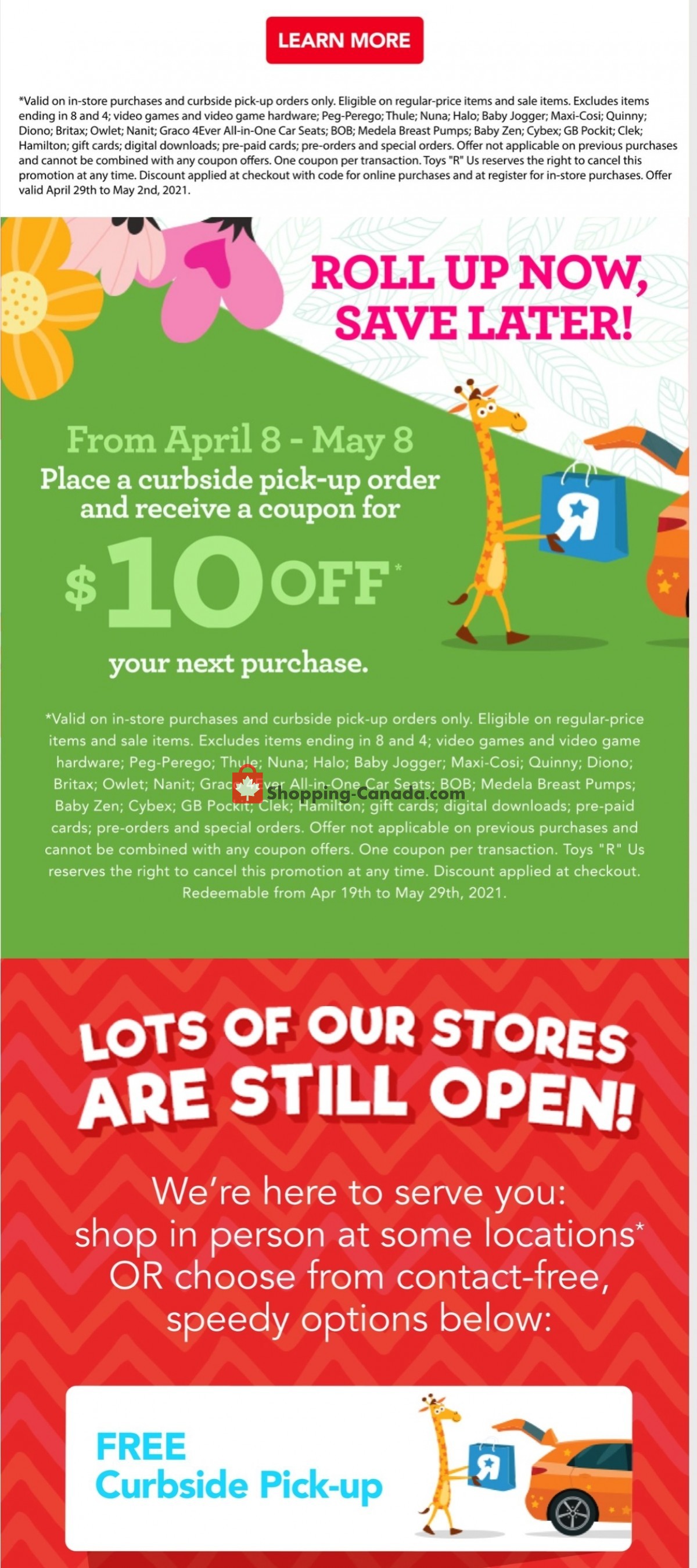 Toys R Us / Babies R Us flyer from Thursday April 29, 2021 to Wednesday May 5, 2021 - page 2