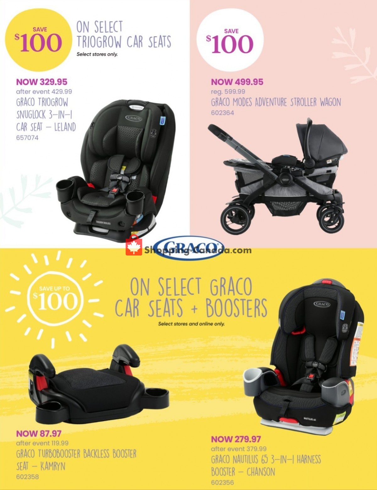 Toys R Us / Babies R Us Canada, flyer (Babies Spring Offer) April 6
