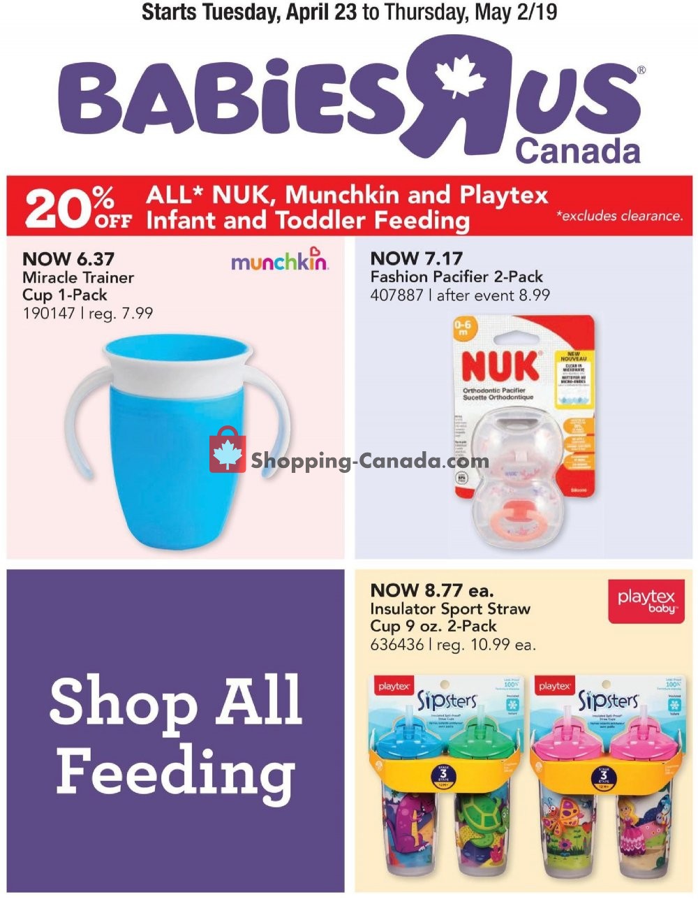 Toys R Us / Babies R Us flyer from Tuesday April 23, 2019 to Thursday May 2, 2019 - page 3