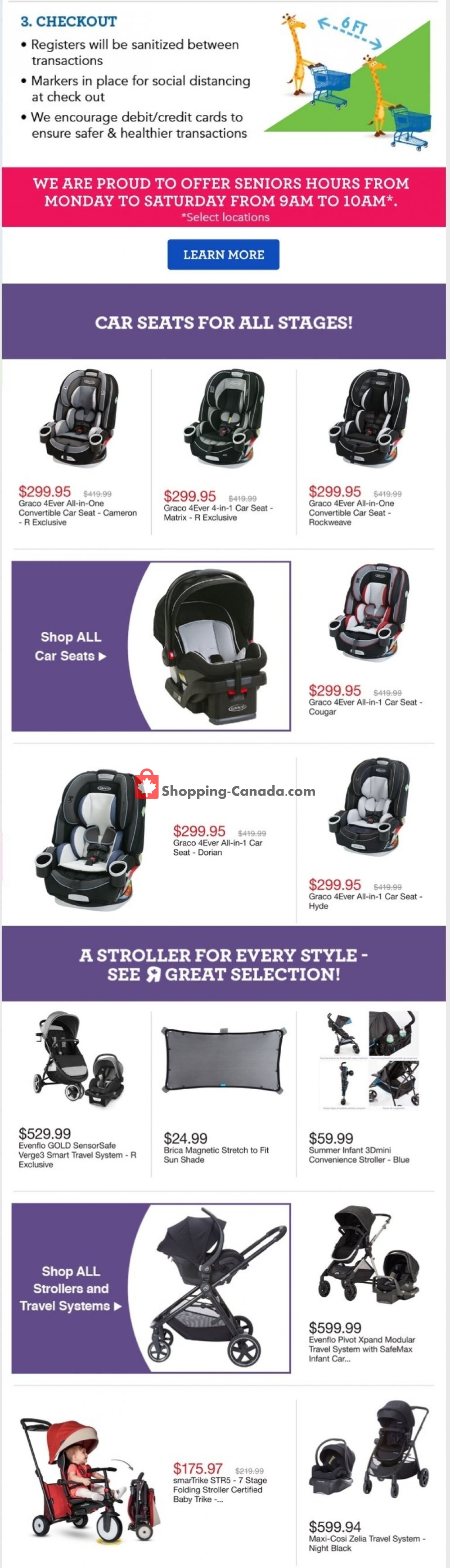 toys r us graco 4ever all in one