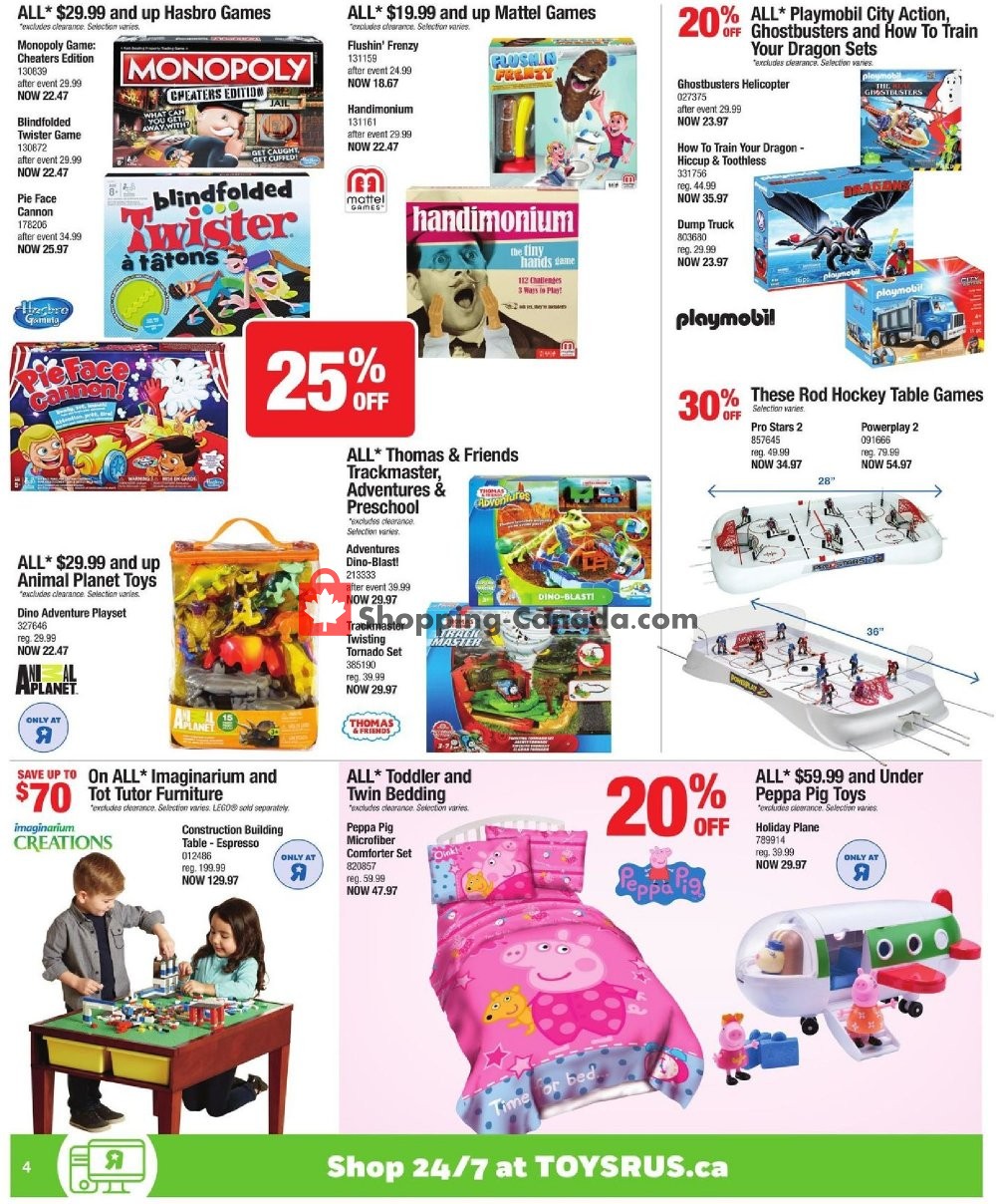 Toys R Us / Babies R Us flyer from Friday September 21, 2018 to Thursday September 27, 2018 - page 6