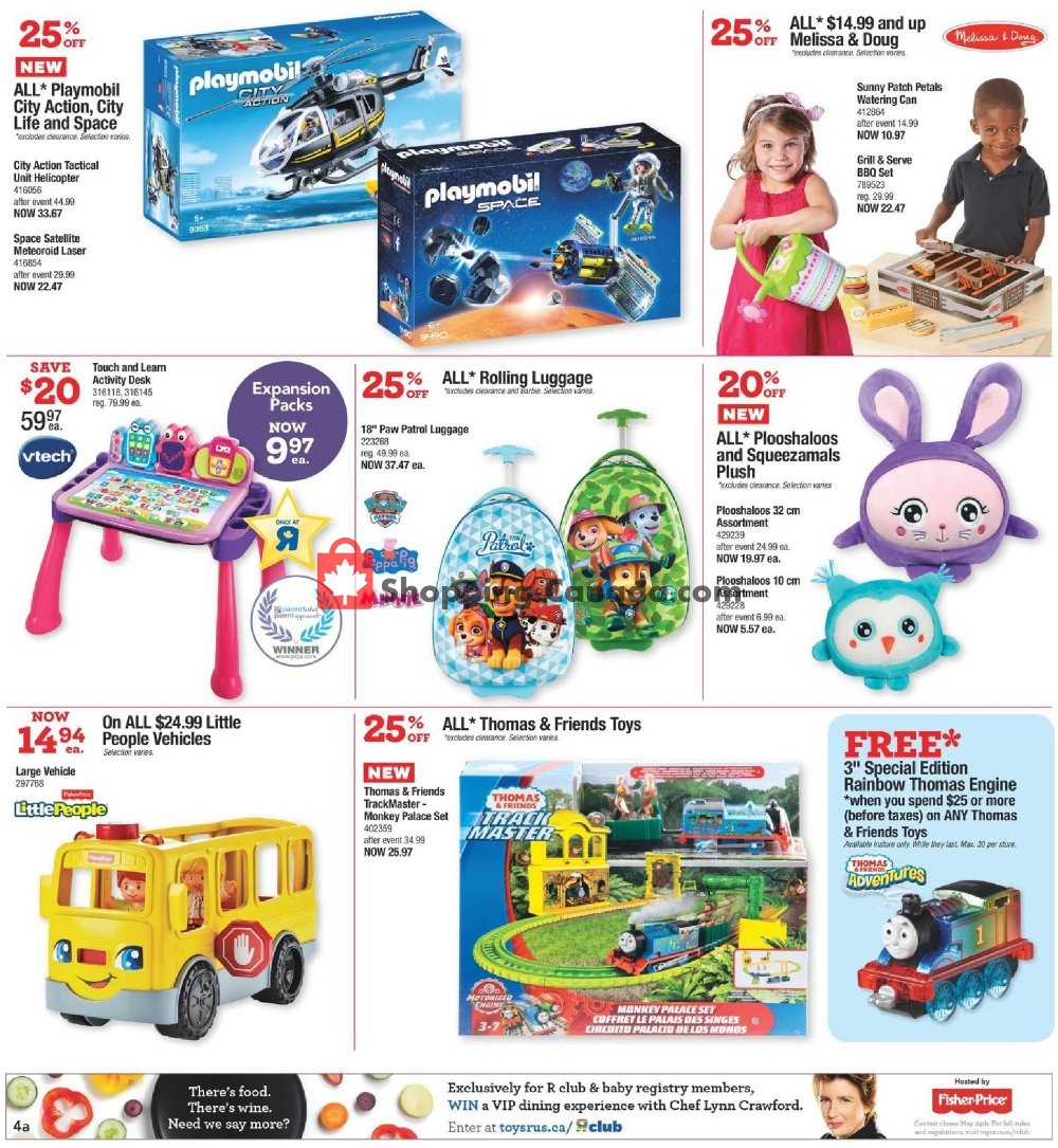 Toys R Us / Babies R Us flyer from Friday May 3, 2019 to Thursday May 16, 2019 - page 4