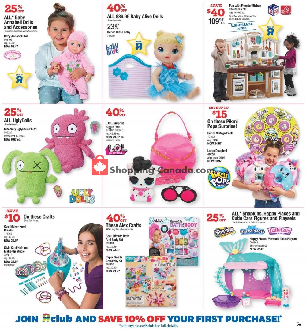 Toys R Us / Babies R Us flyer from Friday May 3, 2019 to Thursday May 16, 2019 - page 5