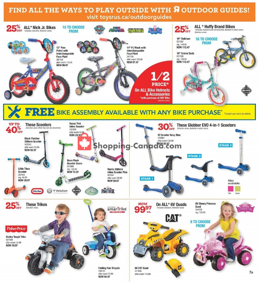 Toys R Us / Babies R Us flyer from Friday May 3, 2019 to Thursday May 16, 2019 - page 7