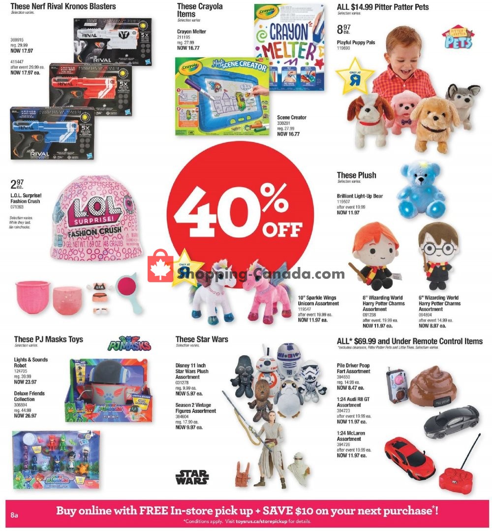 Toys R Us / Babies R Us flyer from Friday May 3, 2019 to Thursday May 16, 2019 - page 8