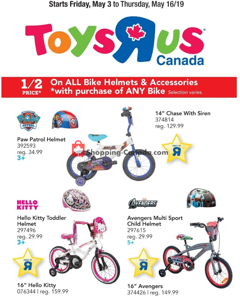 Toys R Us / Babies R Us flyer from Friday May 3, 2019 to Thursday May 16, 2019 - page 9