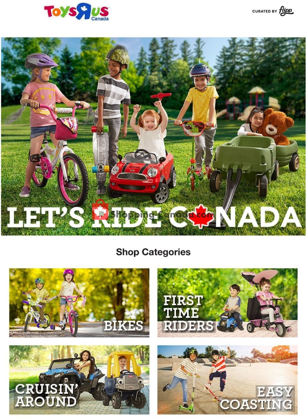 Toys R Us / Babies R Us flyer from Tuesday April 23, 2019 to Wednesday July 31, 2019 - page 1