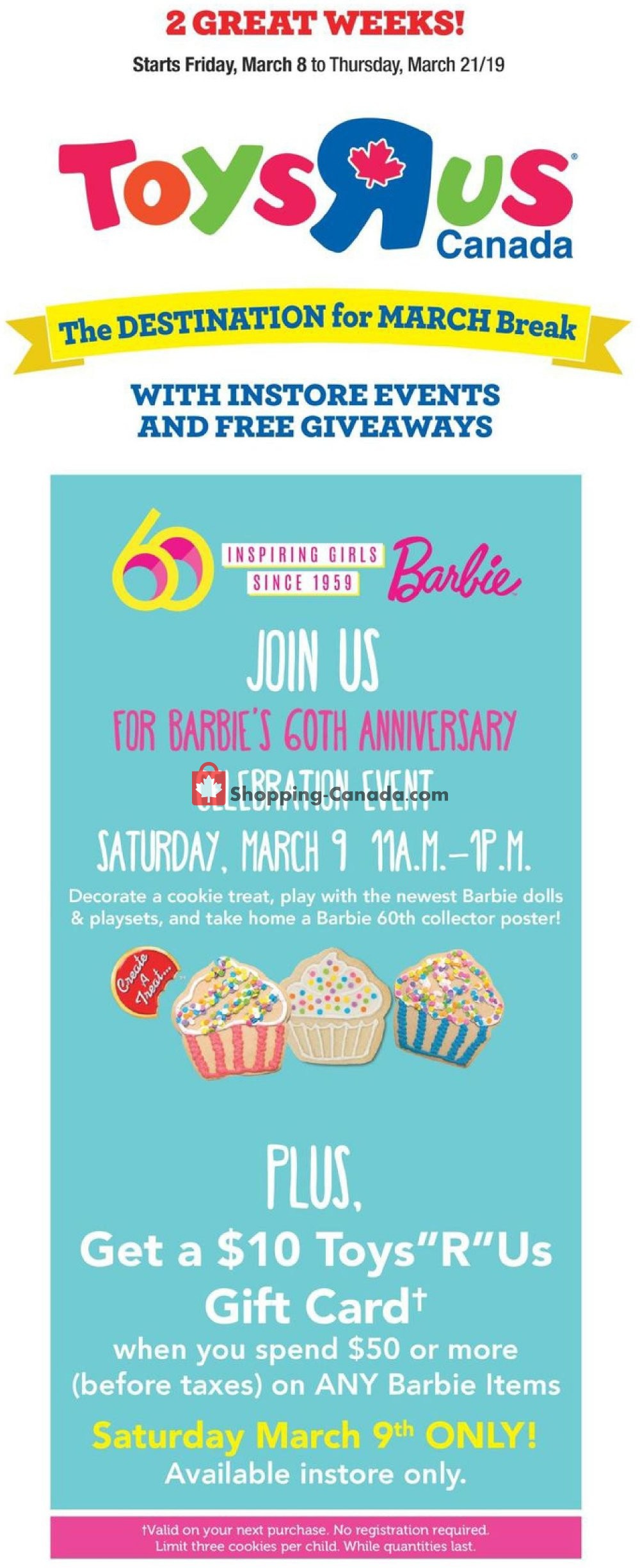 Toys R Us / Babies R Us flyer from Friday March 8, 2019 to Thursday March 21, 2019 - page 2