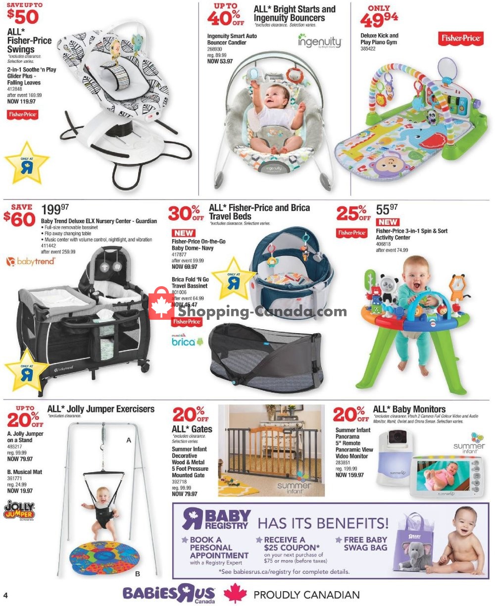 Toys R Us / Babies R Us flyer from Friday May 3, 2019 to Thursday May 16, 2019 - page 4