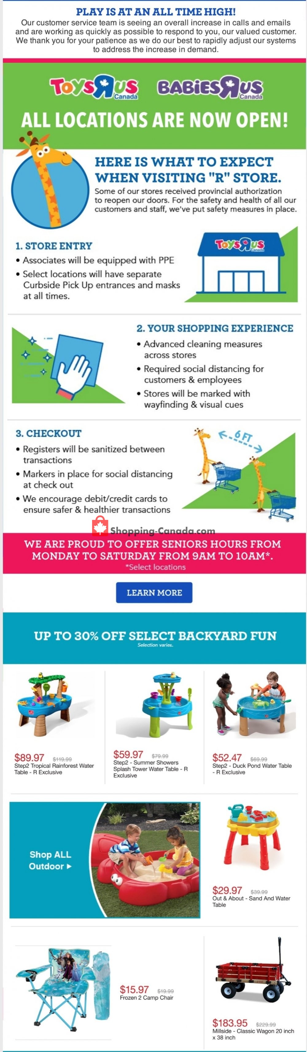 Toys R Us / Babies R Us flyer from Thursday July 2, 2020 to Thursday July 9, 2020 - page 2