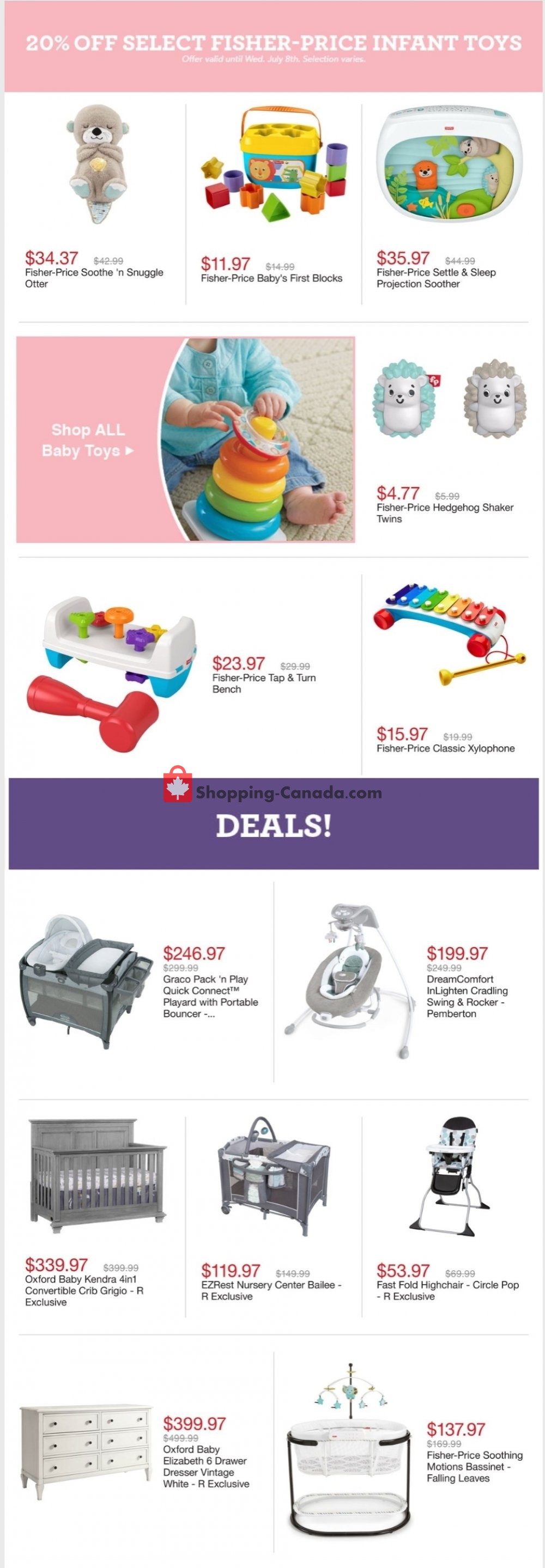Toys R Us / Babies R Us flyer from Thursday July 2, 2020 to Thursday July 9, 2020 - page 7