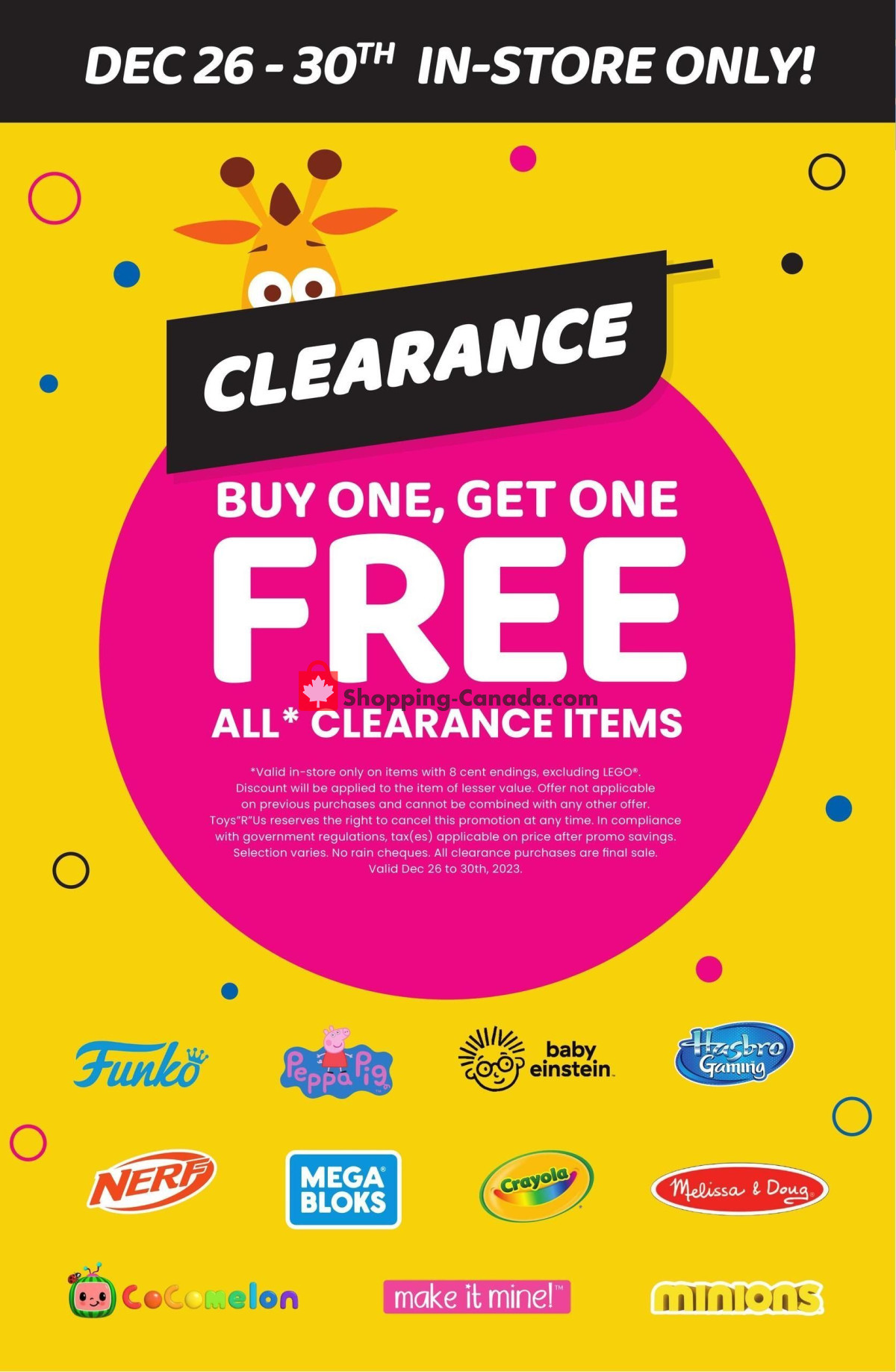 Toys R Us / Babies R Us flyer from Tuesday December 26, 2023 to Monday January 8, 2024 - page 3