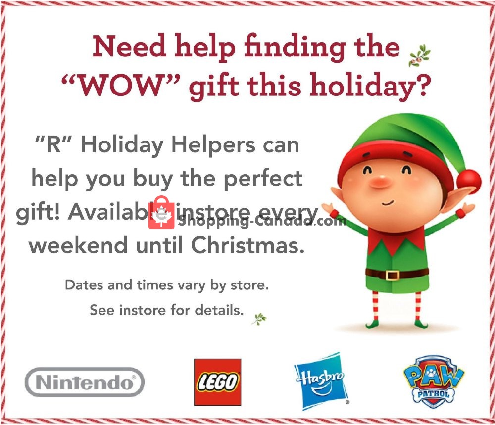 Toys R Us / Babies R Us flyer from Friday November 30, 2018 to Thursday December 6, 2018 - page 19