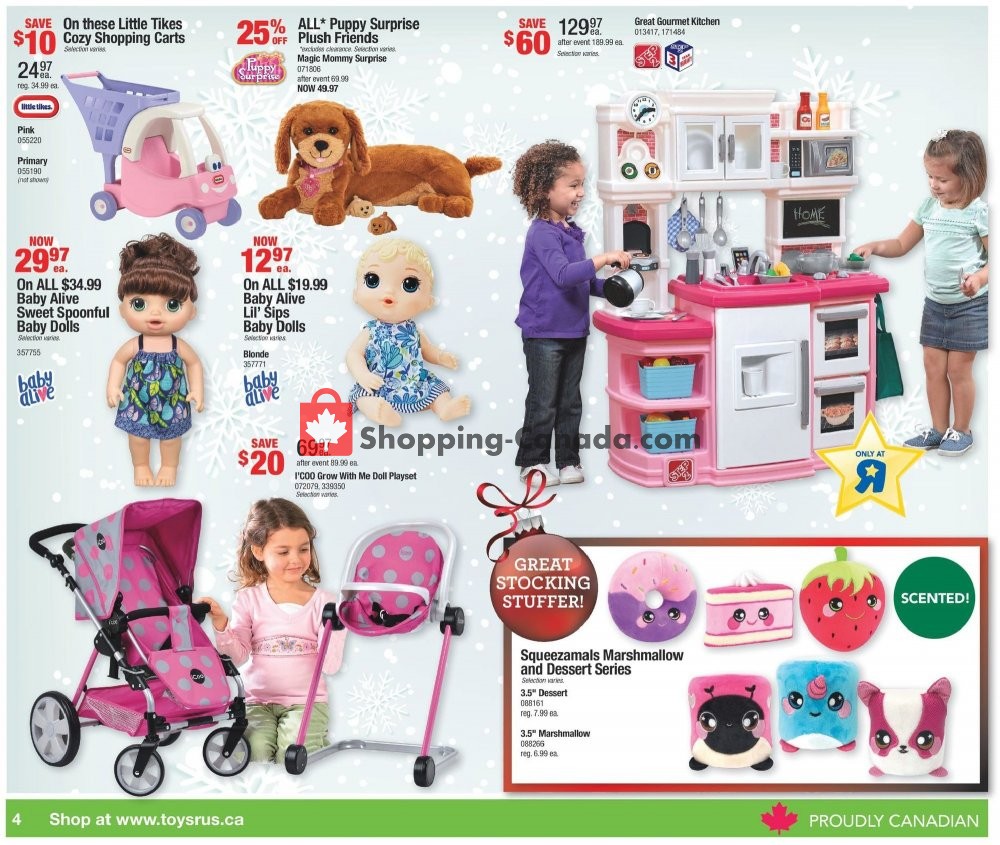 Toys R Us / Babies R Us flyer from Friday November 30, 2018 to Thursday December 6, 2018 - page 4
