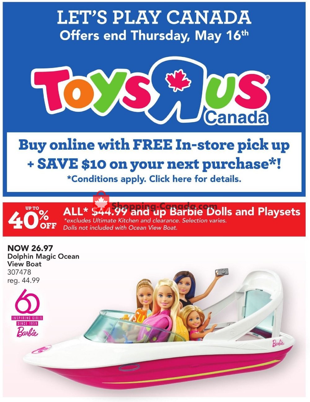 Toys R Us / Babies R Us flyer from Wednesday May 8, 2019 to Thursday May 16, 2019 - page 1