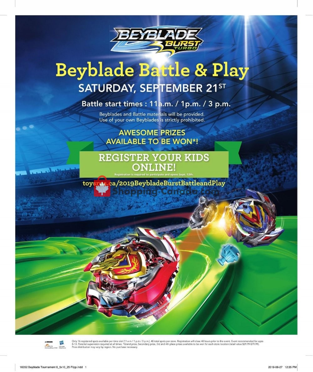 Toys R Us / Babies R Us flyer from Thursday September 12, 2019 to Wednesday September 18, 2019 - page 7