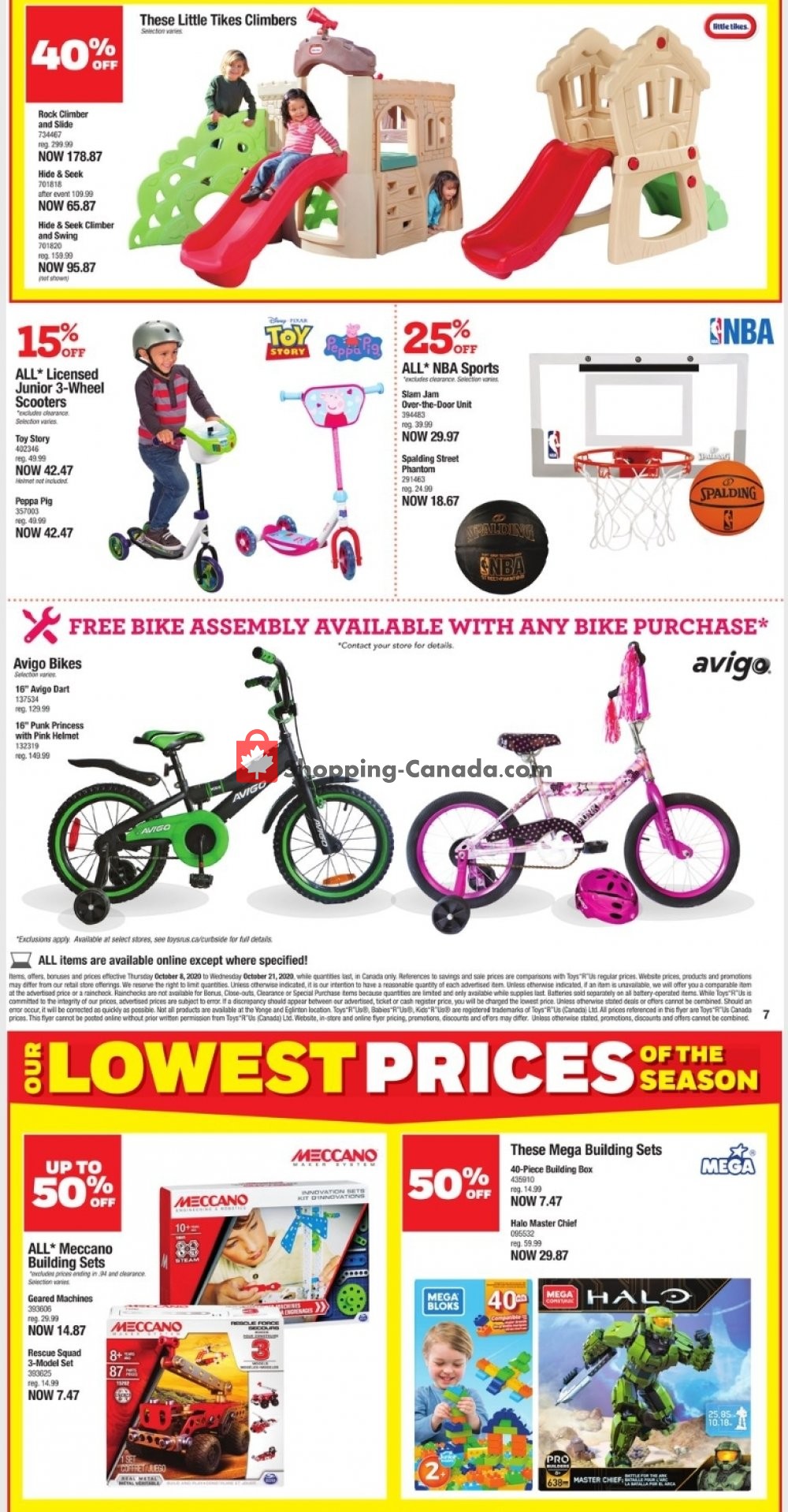 Toys R Us / Babies R Us flyer from Thursday October 8, 2020 to Wednesday October 21, 2020 - page 11