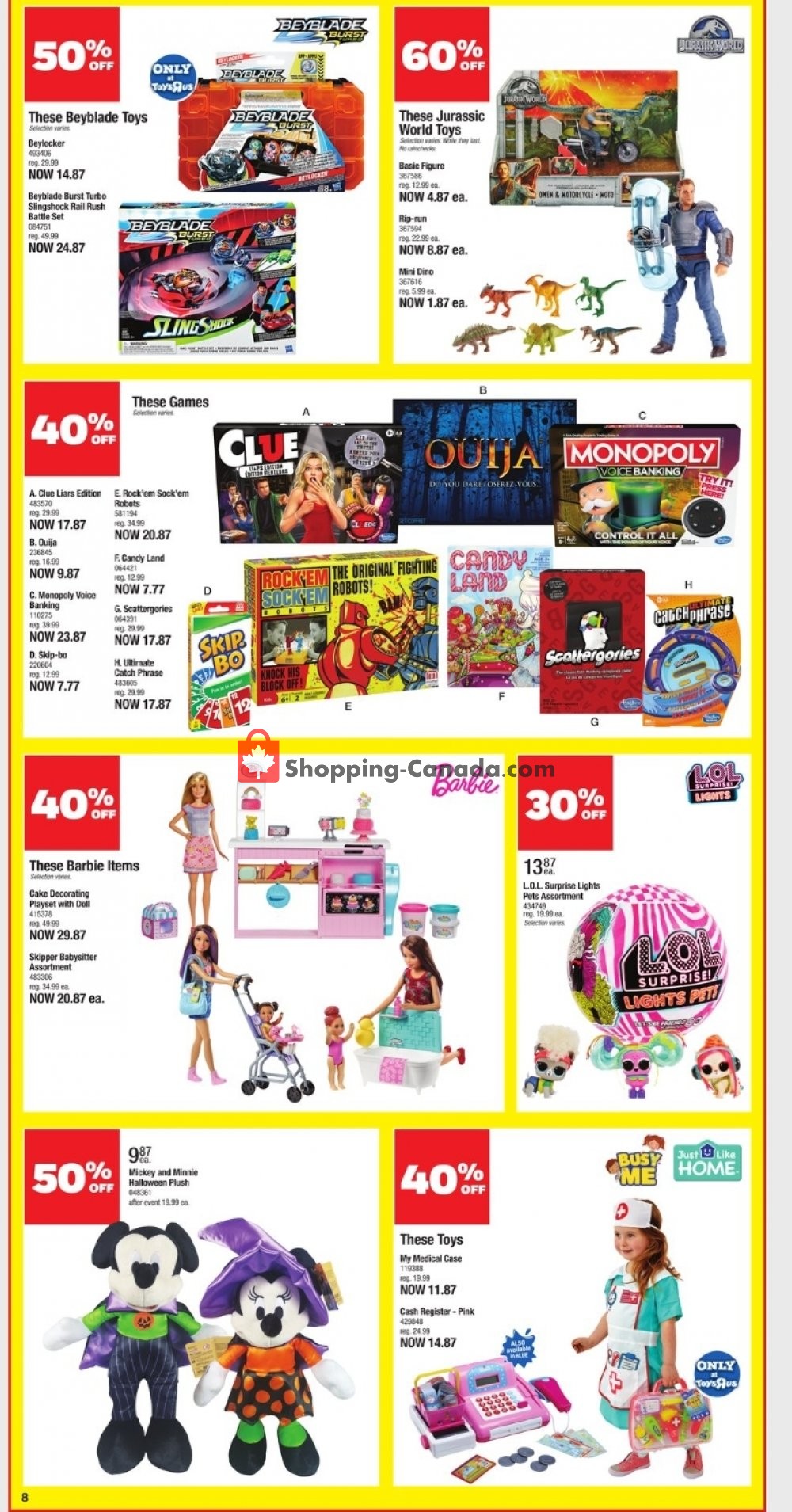Toys R Us / Babies R Us flyer from Thursday October 8, 2020 to Wednesday October 21, 2020 - page 12