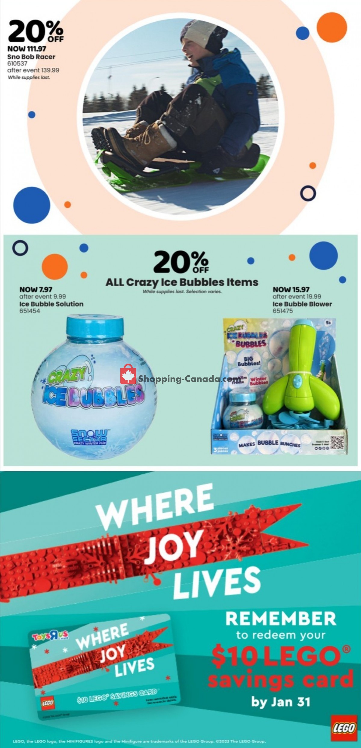 Toys R Us / Babies R Us flyer from Thursday January 19, 2023 to Wednesday February 1, 2023 - page 11