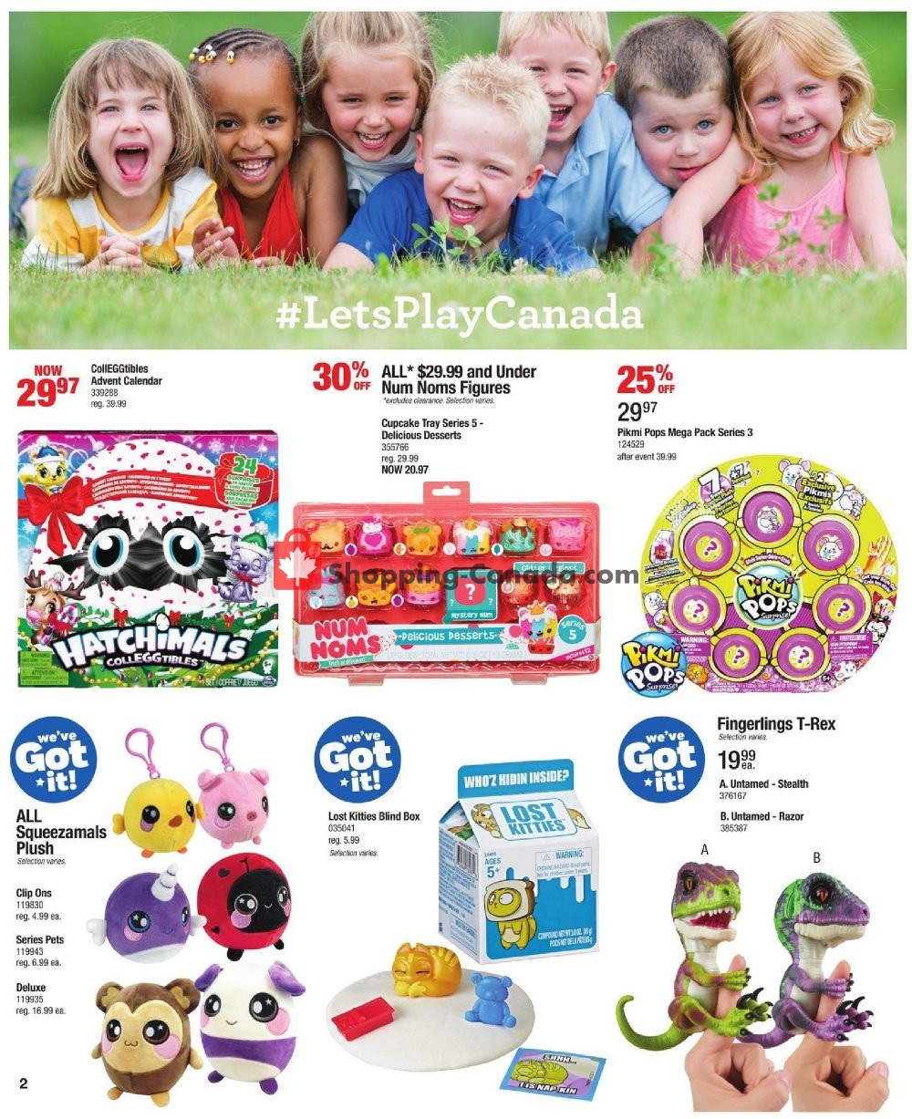 Toys R Us / Babies R Us flyer from Friday September 28, 2018 to Thursday October 4, 2018 - page 2