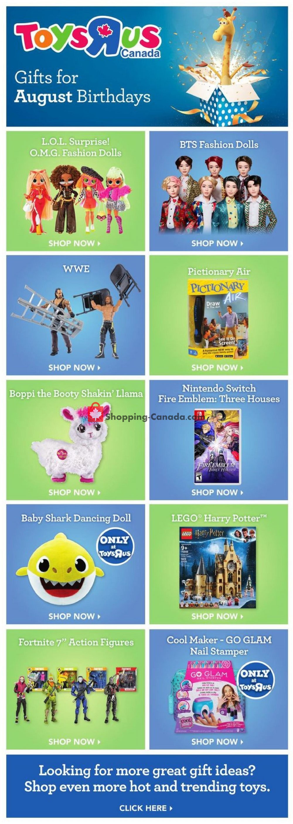 Toys R Us / Babies R Us flyer from Thursday August 8, 2019 to Wednesday August 14, 2019 - page 6