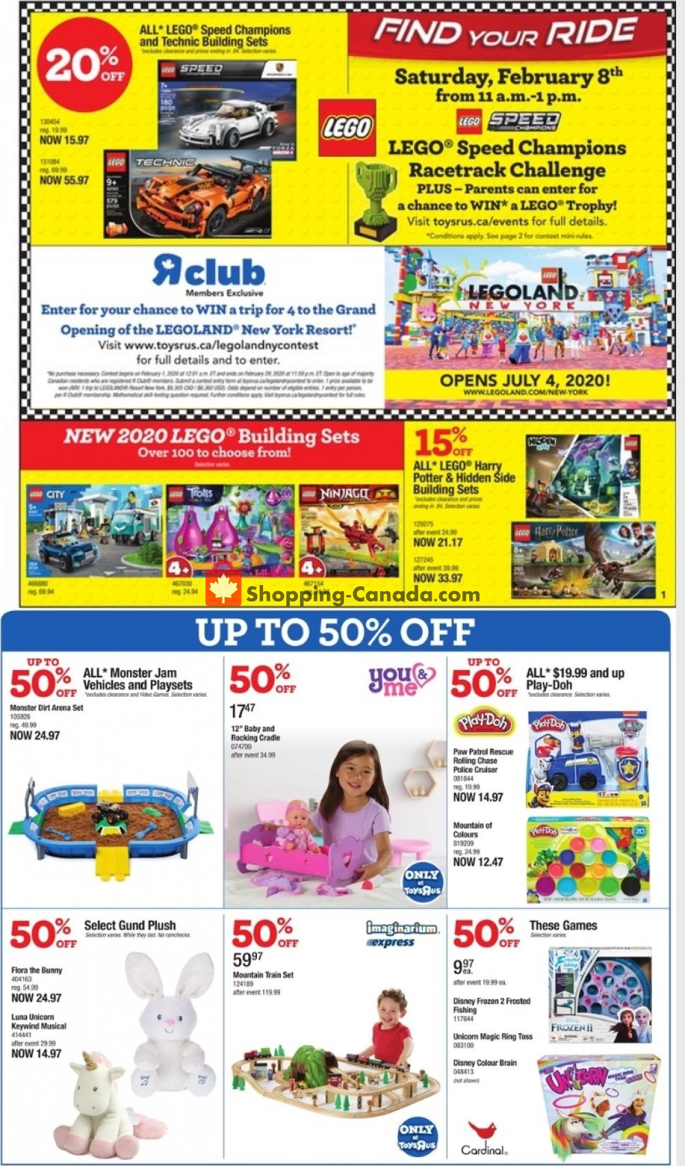 Toys R Us / Babies R Us flyer from Thursday February 6, 2020 to Thursday February 13, 2020 - page 2