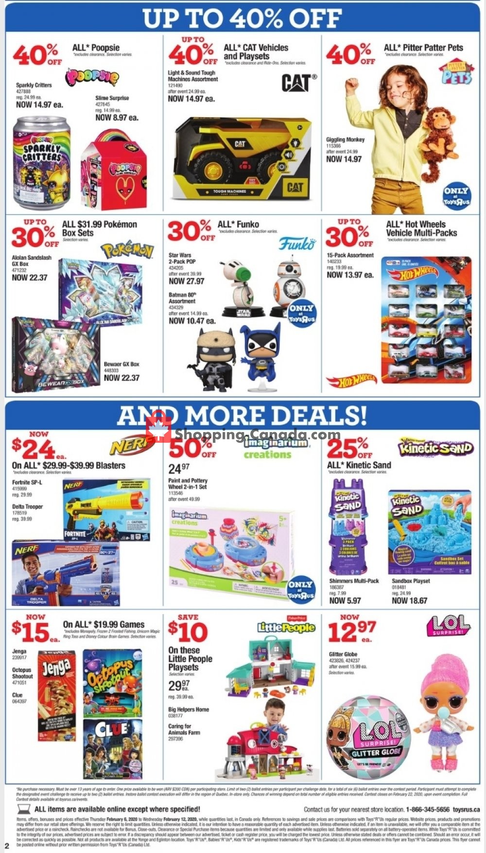 Toys R Us / Babies R Us flyer from Thursday February 6, 2020 to Thursday February 13, 2020 - page 3