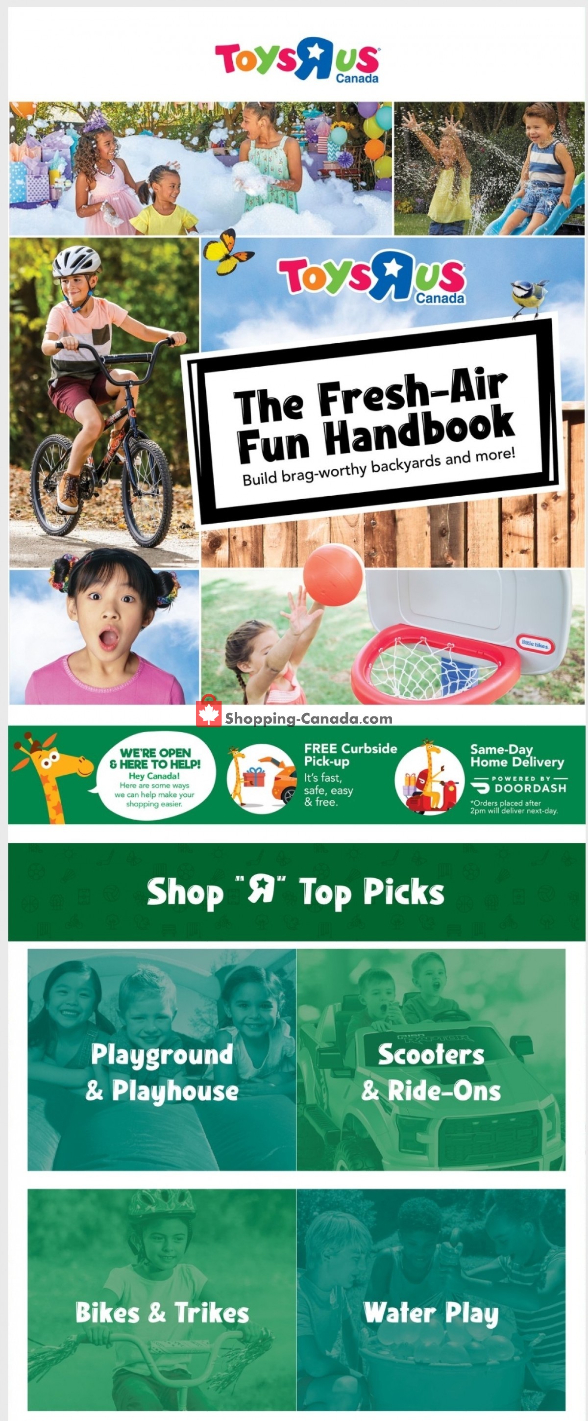 Toys R Us / Babies R Us flyer from Thursday June 3, 2021 to Wednesday June 9, 2021 - page 1