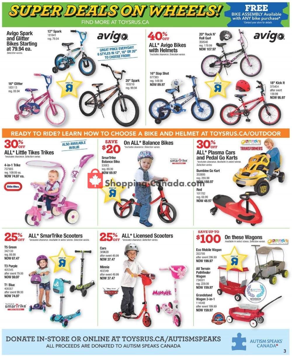 Toys R Us / Babies R Us flyer from Tuesday April 23, 2019 to Thursday May 2, 2019 - page 3