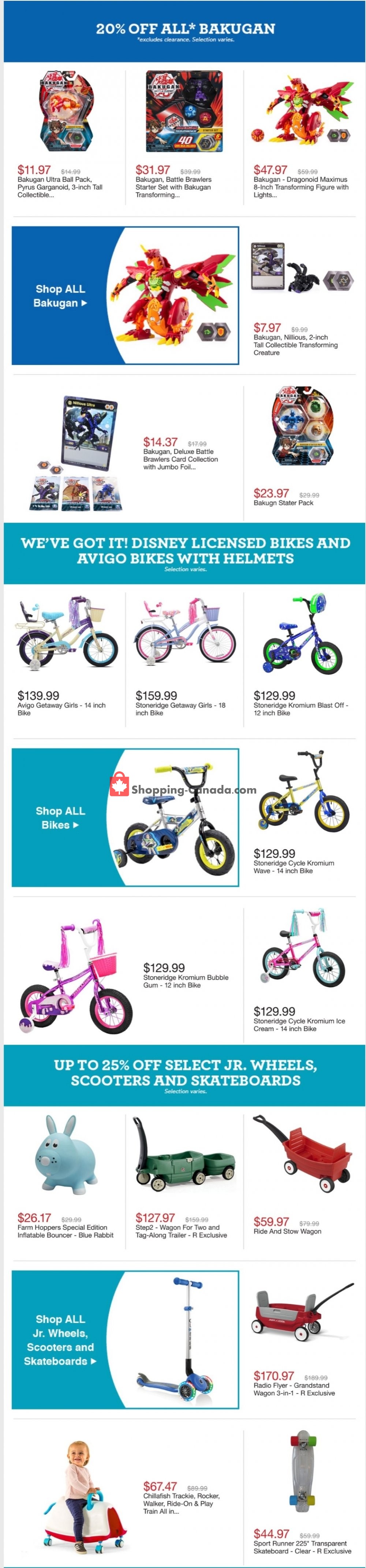 Toys R Us / Babies R Us flyer from Thursday July 9, 2020 to Thursday July 16, 2020 - page 3