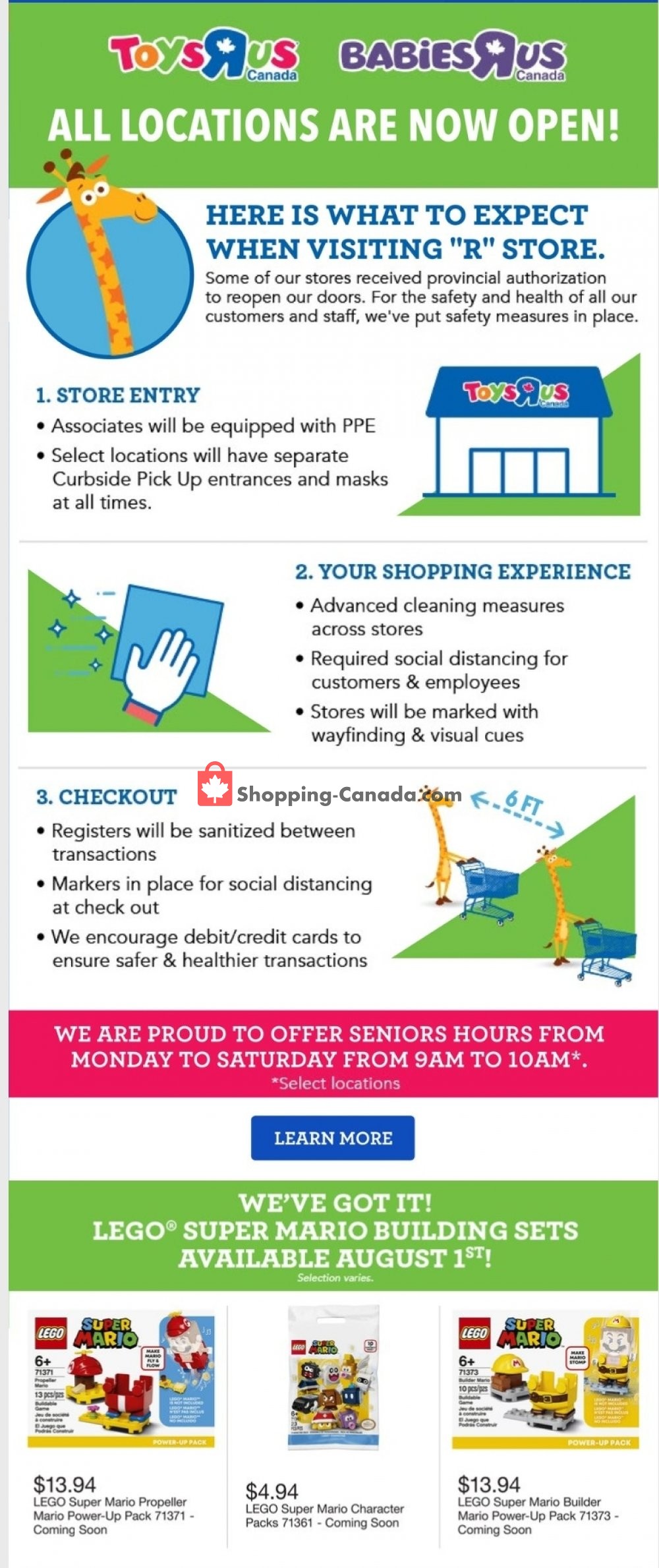 Toys R Us / Babies R Us flyer from Wednesday July 29, 2020 to Wednesday August 5, 2020 - page 2