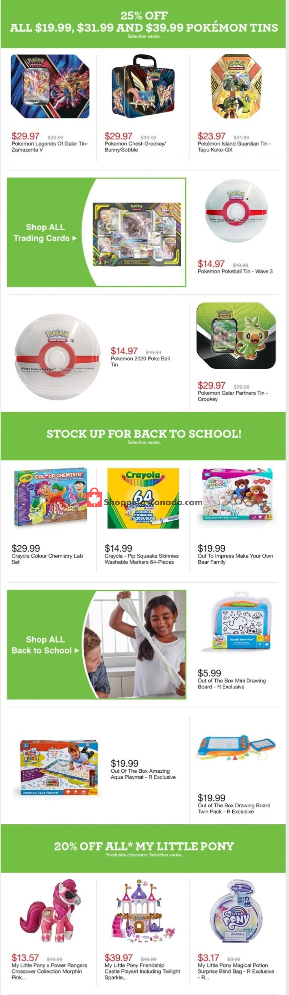Toys R Us / Babies R Us flyer from Wednesday July 29, 2020 to Wednesday August 5, 2020 - page 5