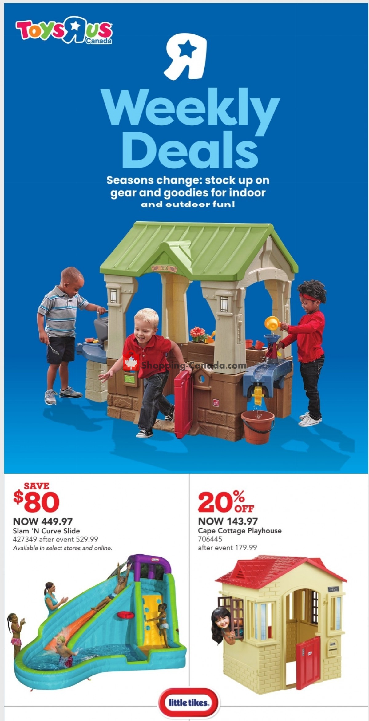Toys R Us / Babies R Us Canada, flyer - (Toys - Weekly Deals): April 21 ...