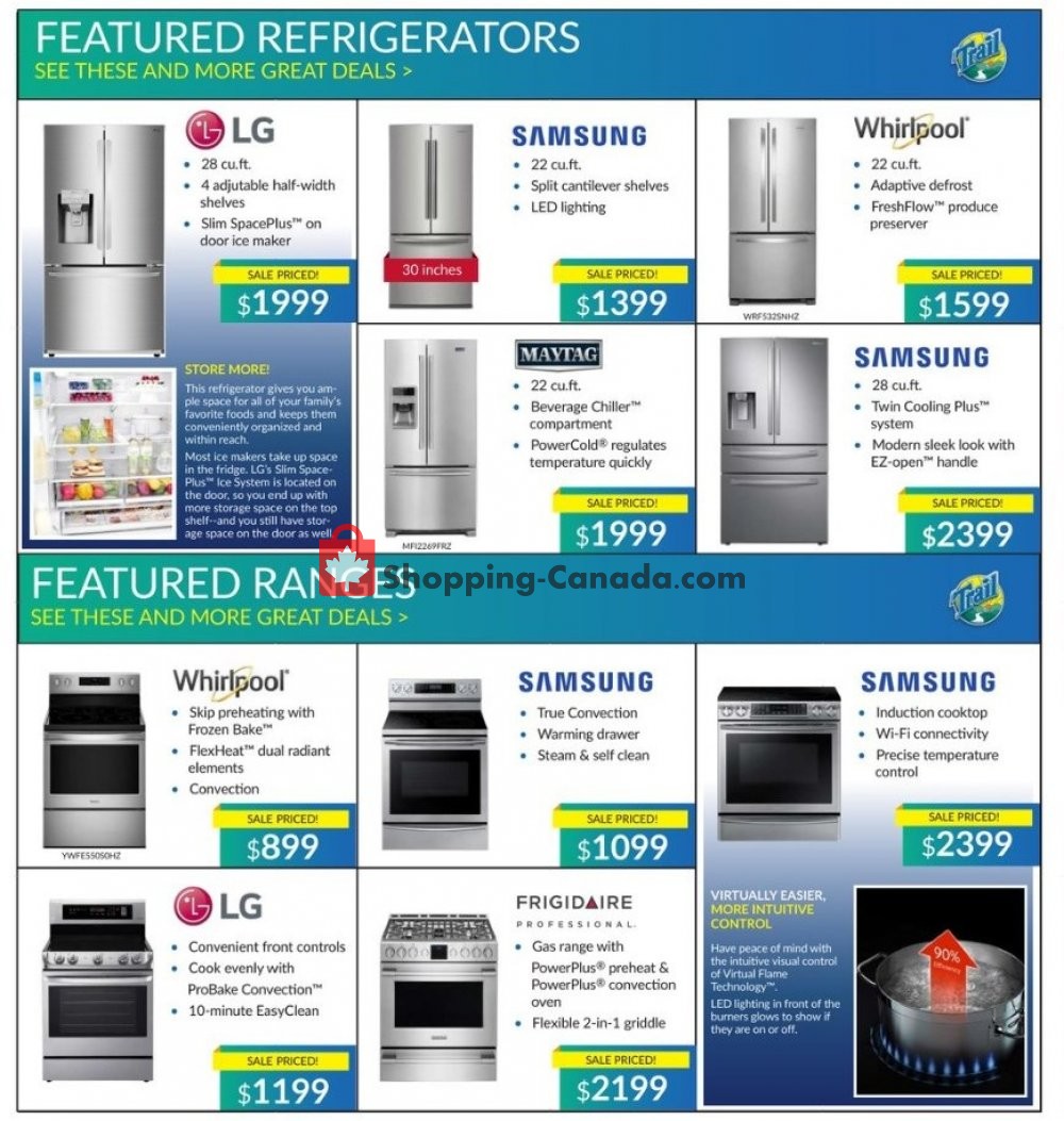 Trail Appliances flyer from Thursday June 27, 2019 to Wednesday July 17, 2019 - page 2