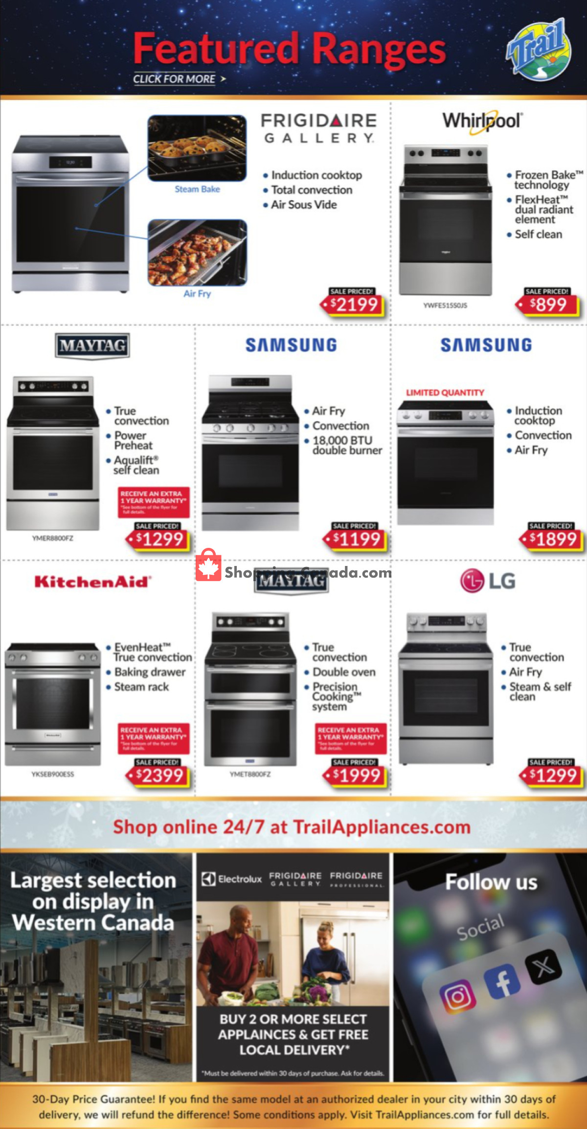 Trail Appliances flyer from Thursday December 21, 2023 to Wednesday January 3, 2024 - page 3