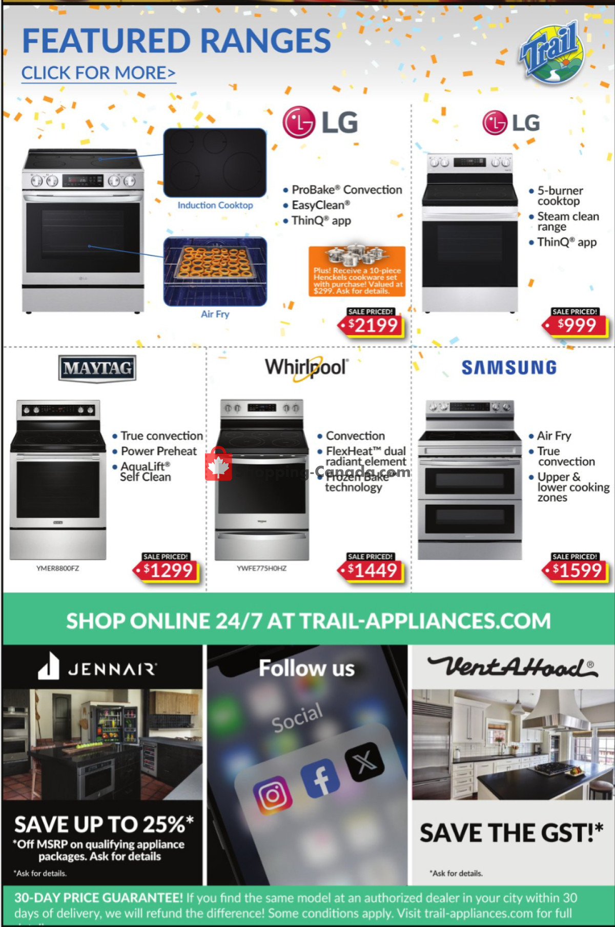 Trail Appliances flyer from Thursday February 8, 2024 to Sunday February 11, 2024 - page 3