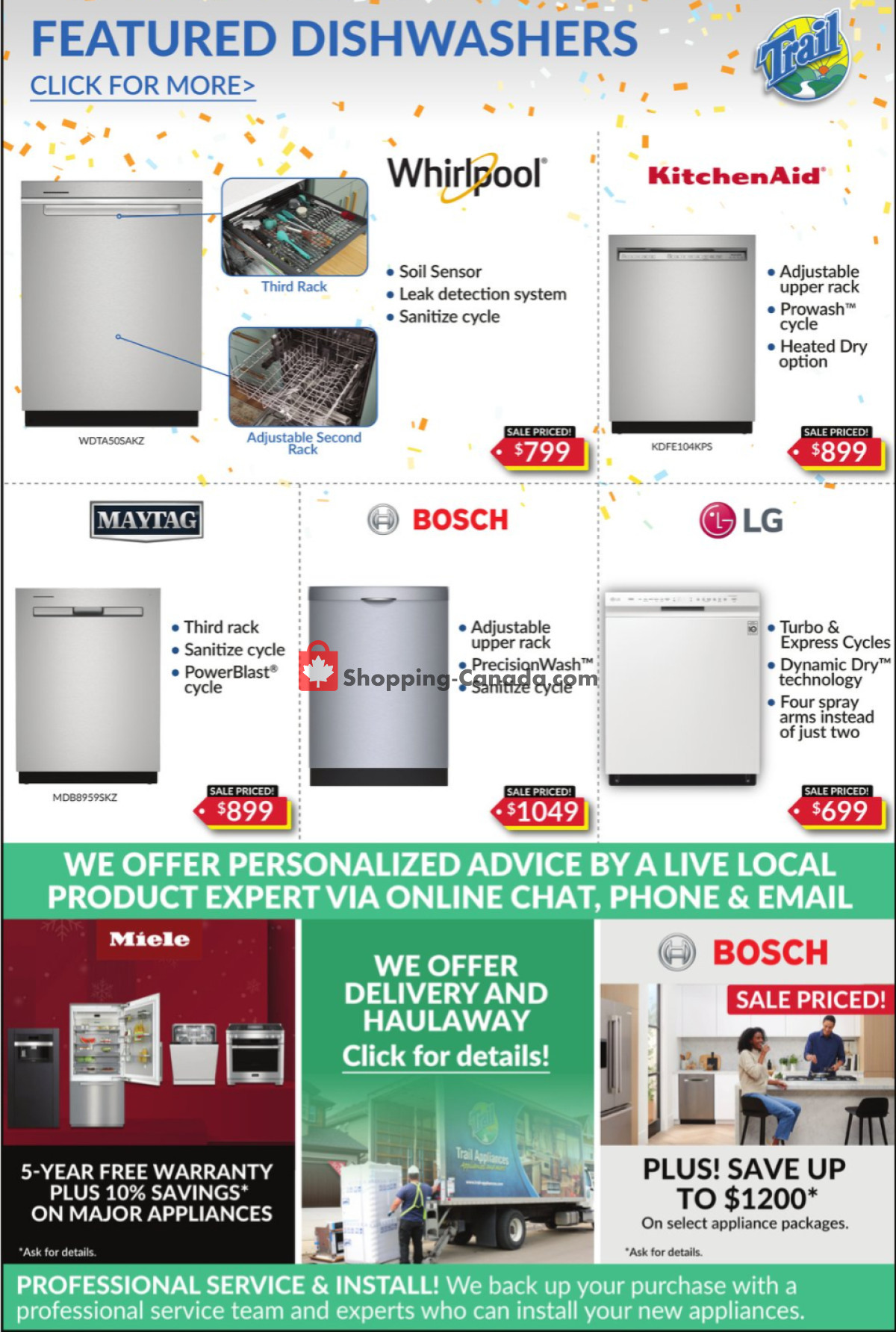 Trail Appliances flyer from Thursday February 8, 2024 to Sunday February 11, 2024 - page 4