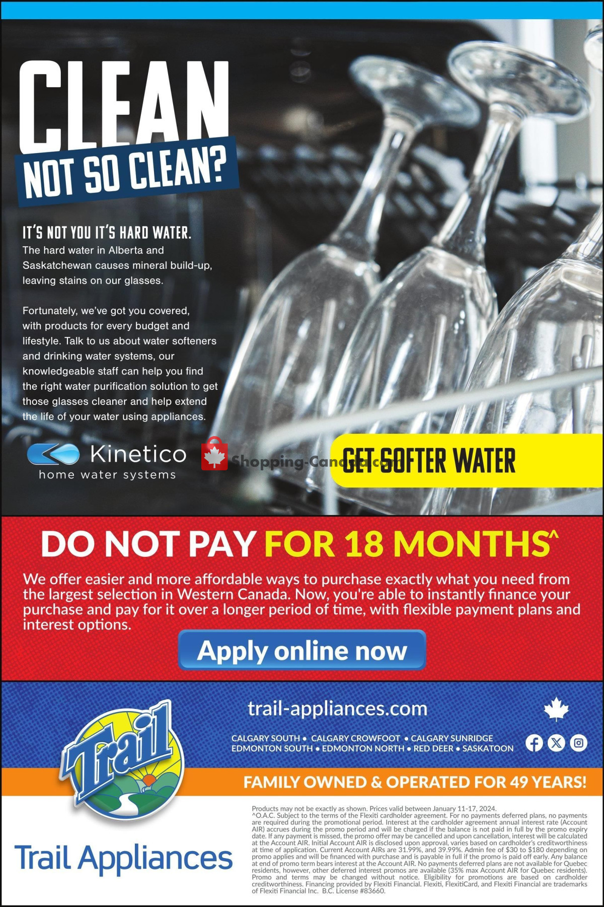 Trail Appliances flyer from Thursday January 11, 2024 to Wednesday January 17, 2024 - page 8