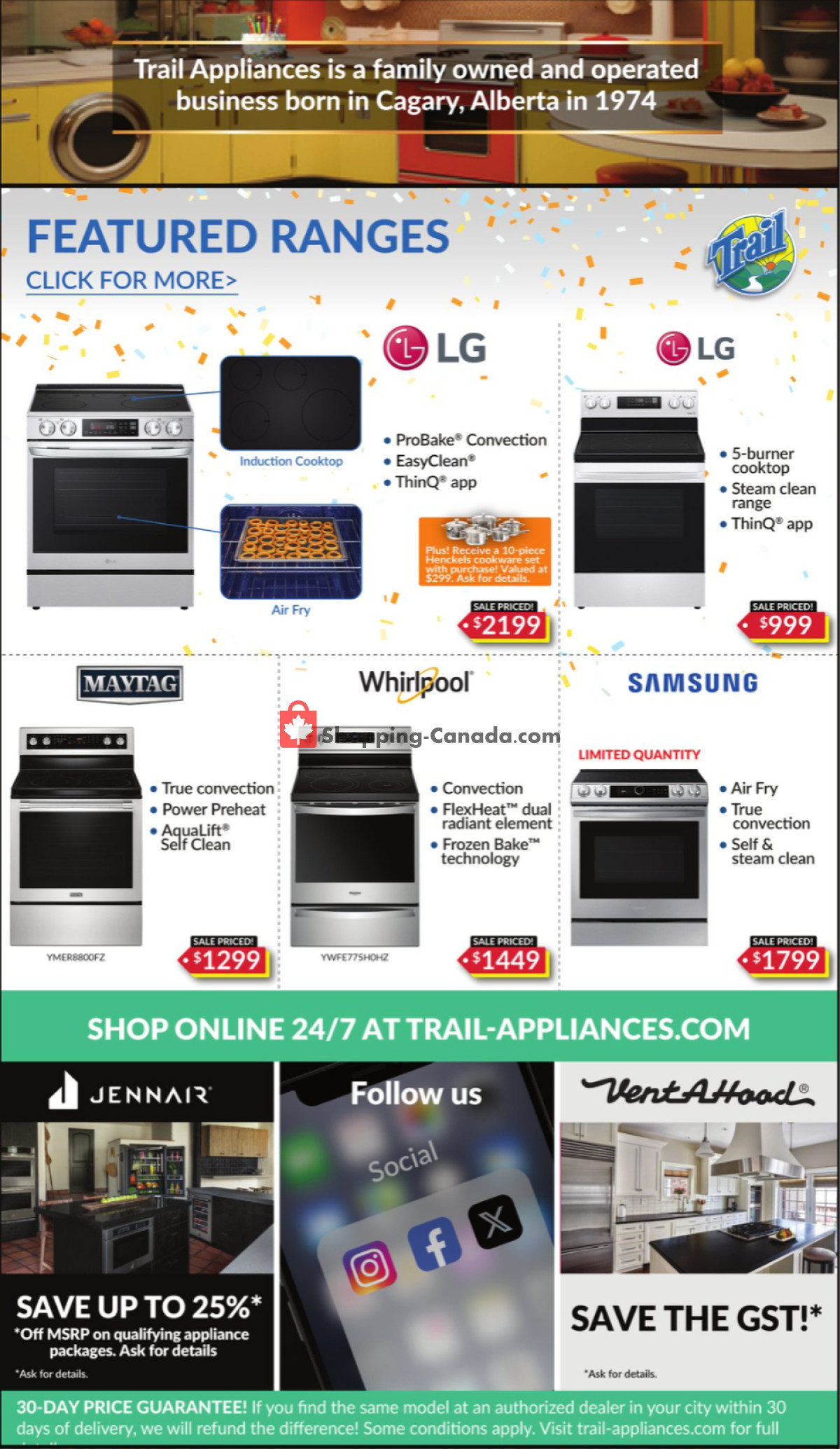 Trail Appliances flyer from Thursday February 1, 2024 to Wednesday February 7, 2024 - page 3