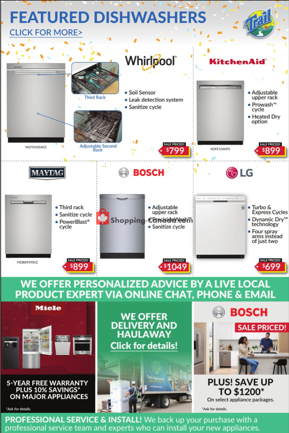 Trail Appliances flyer from Thursday February 1, 2024 to Wednesday February 7, 2024 - page 4
