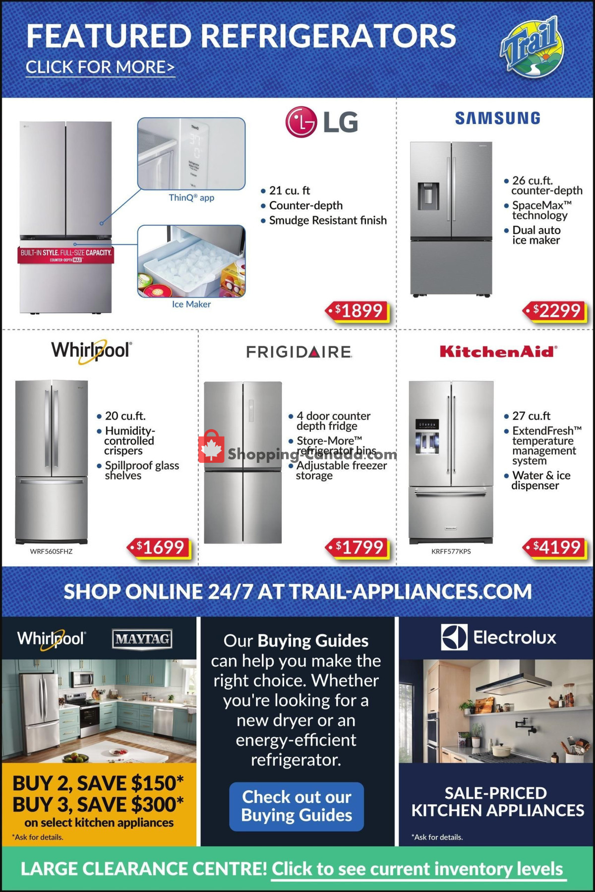 Trail Appliances flyer from Thursday January 25, 2024 to Wednesday January 31, 2024 - page 2